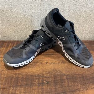 On Cloud Black & Gray, US 9.5